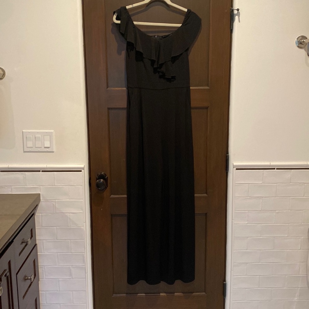 Eliza J black jumpsuit